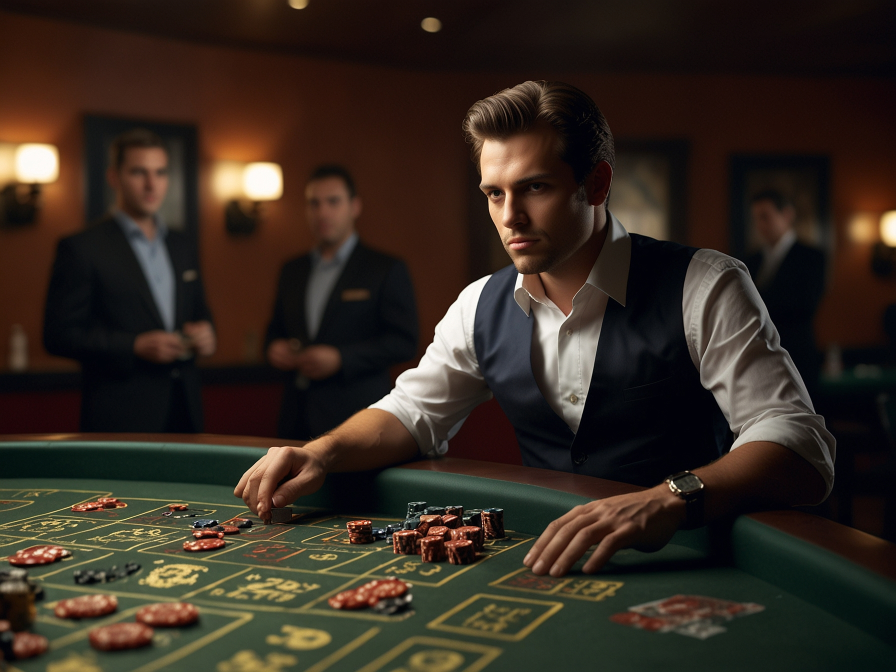 Live dealer table